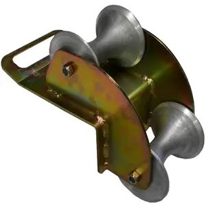 La puleggia fissa Chinabase e la puleggia mobile ruotano intorno a una ruota della puleggia della porta e del cancello del tappo della presa del rullo dell'asse centrale - Product Image 1