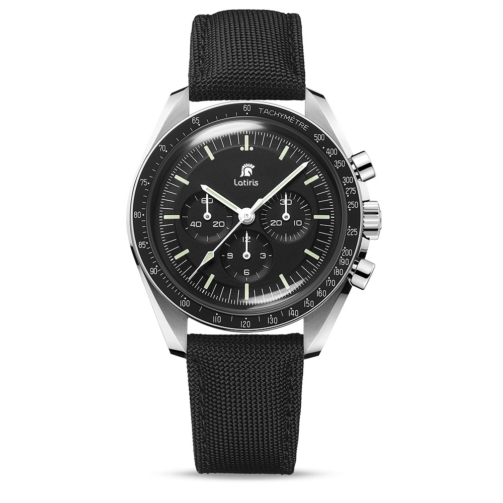 Woven strap watch