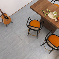 Carreaux de sol en porcelaine de bonne qualité, surface mate, 600X1200, surface en pierre de sable, antidérapant, couleur grise, carreaux de sol