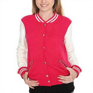 Veste de baseball à manches longues légère pour femmes, veste en peau de mouton, blazer d'hiver - Product Image 1