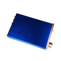 Amplificateur d'écouteurs HIFI de bureau DAC Pré-Décodeur 24 bits avec décodage sans perte USB/Toslink Coaxial RCA Audio Numérique pour Casque Bleu Garantie 1 an