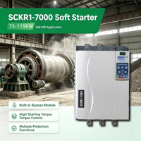 Démarreur progressif 75 kW 90 kW 110 kW Série SCKR1-7000 Contrôleur de démarrage progressif pour moteur triphasé CA pour broyeur à boulets