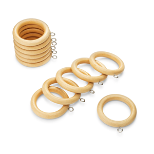 Accessori per <span class=keywords><strong>tende</strong></span> di qualità diretta 35mm Design solido <span class=keywords><strong>porta</strong></span> tenda <span class=keywords><strong>in</strong></span> <span class=keywords><strong>legno</strong></span> <span class=keywords><strong>porta</strong></span> anelli per porte e finestre - Product Image 3