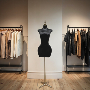 Manichino femminile con flanella per Studio e negozio vestiti vetrina essenziale magazzino e forniture per supermercati - Product Image 4