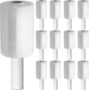 Heavy Duty Shrink <b>Wrap</b> Roll, <b>Clear</b> Stretch <b>Wrap</b> for Packing & Moving, Ideal for Furniture and Pallets - Product Image 2