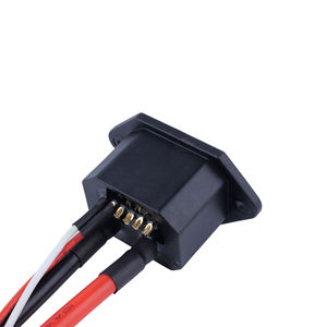 Menara besi konektor penyimpanan energi baterai Lithium 2 + 6 kendaraan listrik pria/wanita colokan Port pengisi daya 220V CE untuk - Product Image 5