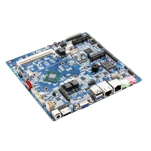Mini ITX Intel Bay Trail-D/M X86 Embedded Industriale Fanless Scheda Madre BYT60 Celeron J1900 Con 2 Ethernet porte 8g di RAM