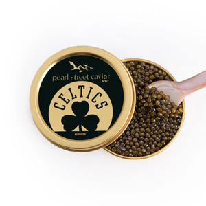 Boîtes de <span class=keywords><strong>caviar</strong></span> dorées à succès, étiquette personnalisée, <span class=keywords><strong>500G</strong></span> 250G 100G 50G 30G, boîte de conserve pour <span class=keywords><strong>caviar</strong></span> - Product Image 1