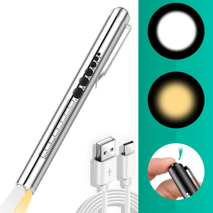 Đa Chức Năng Màu Vàng Trắng Kép Ánh Sáng Y Tá Đèn Pin USB Có Thể Sạc <span class=keywords><strong>L</strong></span>ại Học Tử Y Tế Đèn Pin Với Quy Mô - Product Image 4