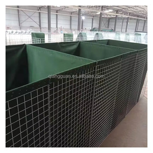 QG protection anti-déflagrant murs <span class=keywords><strong>de</strong></span> sable soudé barrière défensive Gabion panier sécurité barrière défensive bunkers géotextile - Product Image 4