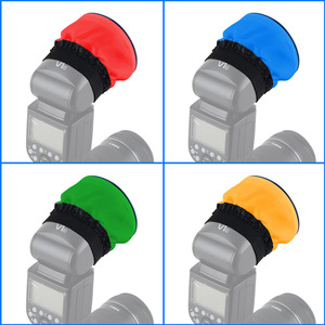 Godox Circular <b>Flash</b> Diffuser 90mm RGB Plastic Portable <b>Lighting</b> Accessory - Product Image 5