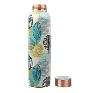 Botella de agua de alta calidad de cobre puro con tapón de rosca y diseño a prueba de fugas para beber agua saludable - Product Image 4