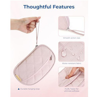 Sac de rangement électronique BAGSMART, sacs de rangement numériques à double couche, pochette multifonction pour câbles de chargeur de voyage et clés USB