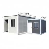 Maison modulaire mobile en panneaux sandwich préfabriqués pour bureaux et hôtels – Conception pliable moderne