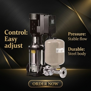 <span class=keywords><strong>Motor</strong></span> <span class=keywords><strong>de</strong></span> CA <span class=keywords><strong>de</strong></span> presión constante eléctrica <span class=keywords><strong>de</strong></span> acero inoxidable <span class=keywords><strong>de</strong></span> alta calidad, bomba única, amplificador <span class=keywords><strong>de</strong></span> frecuencia Variable, bomba multietapa - Product Image 1