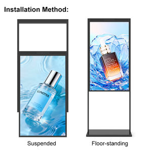 Afficheur publicitaire numérique mural ultra-fin pour restaurant et magasin de détail, écran de menu 65 pouces, haute luminosité 2500 <span class=keywords><strong>nitro</strong></span> - Product Image 5