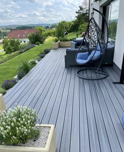 Plancher extérieur WPC moderne, imperméable et ignifuge pour usage commercial en extérieur - Product Image 5
