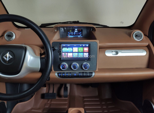 สกู๊ตเตอร์ไฟฟ้าแบบใหม่ 4000W พวงมาลัยซ้าย 2 ที่นั่ง พร้อมกล้องมองหลัง ไฟหน้า LED สำหรับผู้ใหญ่ ขับขี่ในเมืองและออฟโรด (45 กม./ชม.) - Product Image 6