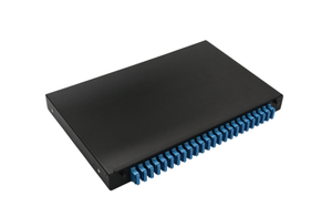 Sợi quang Patch Panel 1U 12-24 sợi (LC/SC/ST/FC) Rack <span class=keywords><strong>mount</strong></span> bao vây trượt ngăn kéo ODF cho trung tâm dữ liệu - Product Image 3