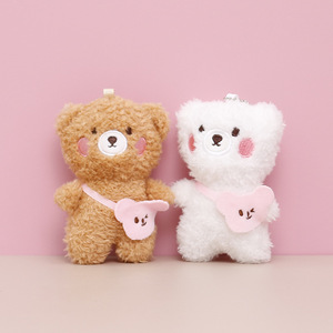 ตุ๊กตาหมีกระต่ายขนาด 12 ซม. ของเล่นตุ๊กตาหนีบตุ๊กตา พวงกุญแจ ของที่ระลึก ของขวัญโปรโมชั่น รุ่นพิเศษแบบคละลาย - Product Image 3