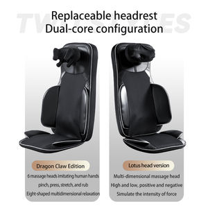 Meilleure vente annuelle : Coussin <span class=keywords><strong>de</strong></span> <span class=keywords><strong>massage</strong></span> automatique chauffant pour la taille, le <span class=keywords><strong>dos</strong></span> <span class=keywords><strong>et</strong></span> la nuque, idéal pour la maison <span class=keywords><strong>et</strong></span> le bureau - Product Image 1