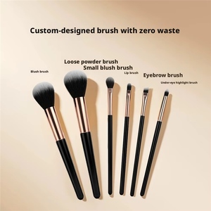 Beauty Tools 12 Piece <strong>Set</strong> of Soft - Hair Eye <strong>Makeup</strong> Eyeshadow Brushes, with PU Storage Bucket, Portable - Product Image 2