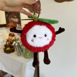 Giocattolo di Peluche Realistico di Alta Qualità a Forma di Frutta e Verdura con Imbottitura in Poliestere e Cotone PP, Portachiavi - Product Image 4