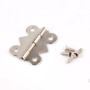 Bisagra Metálica Multiusos <span class=keywords><strong>de</strong></span> 20x25mm con Herrajes <span class=keywords><strong>de</strong></span> Montaje <span class=keywords><strong>para</strong></span> Cajas <span class=keywords><strong>de</strong></span> Joyería y Proyectos <span class=keywords><strong>de</strong></span> Manualidades con Cajas <span class=keywords><strong>de</strong></span> Regalo - Product Image 1