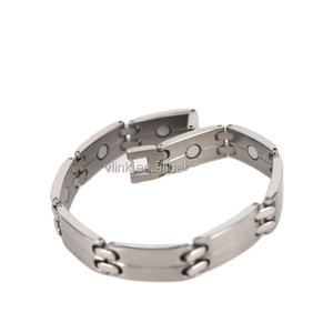 Bracelet magnétique en titane élégant pour soulager la douleur de l'arthrite, du syndrome du canal carpien, de la tendinite, du coude de tennis, du RSI, des articulations <span class=keywords><strong>et</strong></span> du poignet - Product Image 1