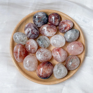 Vente en gros de Quartz Phantom multicouche [boho] très demandé, pierre décorative pour l'attraction de richesse, pierre brute sculptée et pierre concassée - Product Image 6