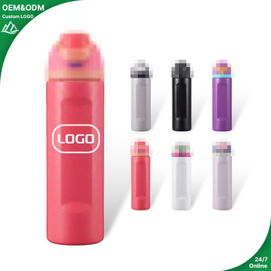 <span class=keywords><strong>Termo</strong></span> Aislado de Gran Capacidad <span class=keywords><strong>con</strong></span> Doble Compartimento y Tapa Abatible, Botella de <span class=keywords><strong>Agua</strong></span> Deportiva Portátil <span class=keywords><strong>con</strong></span> Asa para Bebidas Frías y Calientes, Gimnasio y Aire Libre - Product Image 1