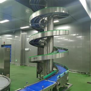 Equipo de línea de producción Leadworld, rodillo de tornillo transportador de cadena de plástico con correa de goma automática para componentes de núcleo alimenticio PLC - Product Image 5