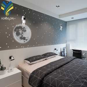 Papel Tapiz Mural 3D Personalizado del Espacio Exterior, Decoración Moderna para el Hogar, Decoración para Habitación Infantil, Revestimiento de Pared <span class=keywords><strong>Interior</strong></span> Impermeable, Muestra Gratuita - Product Image 1