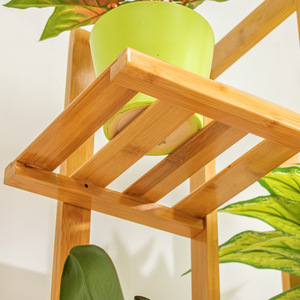 Indoor flower stand, household storage <b>rack</b>, living room plant stand, balcony floor-standing flower stand, movable <b>shelf</b>, wow! - Product Image 3