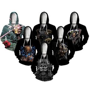 New Trendy Custom Black <b>Grey</b> Full Print Men's <b>Zip</b>-<b>up</b> Oversized <b>Hoodies</b> Men 2xl 3xl 4xl 5xl - Product Image 3