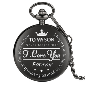 <span class=keywords><strong>Montre</strong></span> de poche <span class=keywords><strong>à</strong></span> quartz antique pour femmes chaîne gravée personnalisée boîte-cadeau personnalisée pour mariage meilleur cadeau pour garçon d'honneur Bestman - Product Image 2