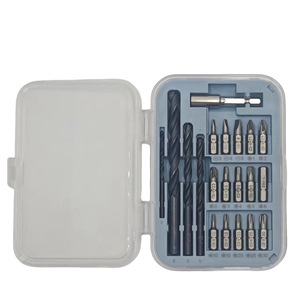 MYJ 10PCS <b>Drill</b> Bit Set Multi-specification CRV Screw Magnetic Handle <b>Mini</b> Screwdriver Household Repair Tool 24 in 1 Screwdriver - Product Image 3