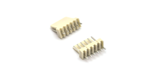 ขั้วต่อส่วนหัว2510ขาเวเฟอร์แบบแถวเดียว PA66ตรงสีเบจ1*6P - Product Image 2