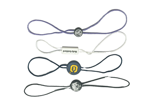 Tùy Chỉnh Thiết Kế Thân Thiện Với Môi 3D In Treo Tag Đen Dập Nổi Con Dấu Nhựa Chuỗi Ổ Khóa Cho Túi Xách Giày Hàng May Mặc Phụ Kiện - Product Image 5