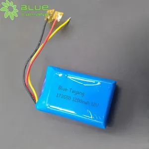 Синяя аккумуляторная батарея Taiyang, маленькая батарея 12 Вольт, Индивидуальный размер 173550 deepcycle 11,1 В 12 В 1200 мАч