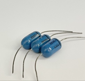 Condensador de Audio para Guitarra Eléctrica <span class=keywords><strong>MIAL</strong></span> 2200PF 630V 270PF 630V 271J, Marca Italiana Original, Nuevo, con Terminales de Cobre y Poliestireno - Product Image 2