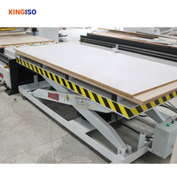 Máquinas para Fabricación de Puertas de Muebles de Madera Kingiso, Router CNC ATC, Máquina de Corte de Madera