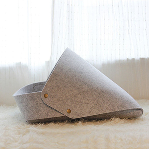 Cama para Gatos de Alta Calidad, Caja Suave para Dormir Profundamente, Transpirable y Duradera, Cueva de Fieltro para Gatos - Product Image 5