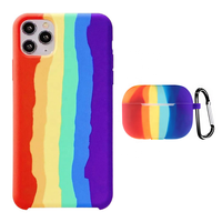 Étui de protection étanche en Silicone, souple, arc-en-ciel, pour pods Apple ir, accessoires, offre spéciale, nouveauté, 2021