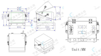 OEM Factory's 33*35*23cm Cámara insonorizada/Caja Teléfono móvil EMI Wifi6e 5G GSM Instrumento de prueba con RJ45 y tipo USB