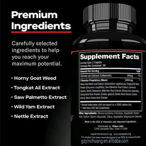 Cápsulas de Extracto de Raíz de Maca Orgánica al por Mayor, Suplemento Herbal para Mejorar el Rendimiento Masculino - Product Image 6