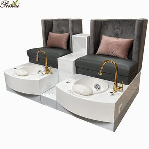 2025 kraliyet çocuk taht pembe Pipeless Modern muhteşem Spa koltukları salon pedikür sandalyesi - Product Image 2