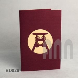 ANN HANDICRAFT Cartes de vœux 3D Pop-up en papier fait main traditionnel avec vernis mat pour Anniversaire, Nouvel An - Vietnam - Product Image 6