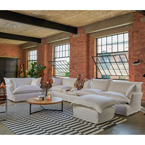 ATUNUS Vintage Retro Suave Loveseat Marrón Sofá Salón Cómodo 2 plazas Sleeper Love Seat Sofá Muebles para el hogar - Product Image 6