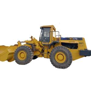 Equipo de construcción Komatsu WA470 usado, cargadora de ruedas, maquinaria de movimiento de tierras de alta calidad - Product Image 1